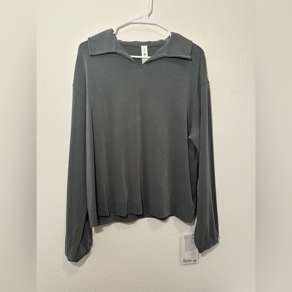 Lululemon Softstreme Oversized Long Sleeve Polo - Picture 2 of 5